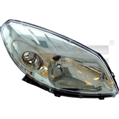 Scheinwerfer R H4 +LWR CHROM | DACIA SANDERO 6,08-12,12 | 2040,513,1