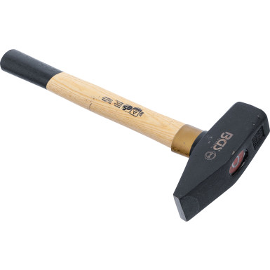 BGS Schlosserhammer | Holz-Stiel | DIN 1041 | 1500 g | 857