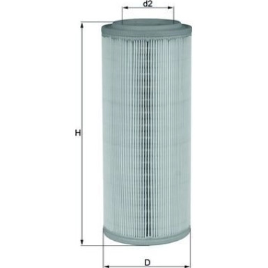 MAHLE Luftfilter | LX 2682