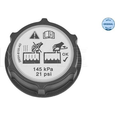 Verschlußdeckel, Kühlmittelbeh FORD B-MAX,C-Max,Fiesta 01 MEYLE-ORIGINAL: True to OE 7142380000 Verschlußdeckel, Kühlmittelbeh FORD B-MAX,C-Max,Fiesta 01 MEYLE-ORIGINAL: True to OE 7142380000