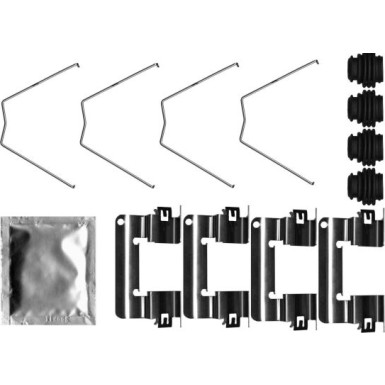 ZUBEHÖRSATZ, SCHEIBENBREMSBELAG | 82552100