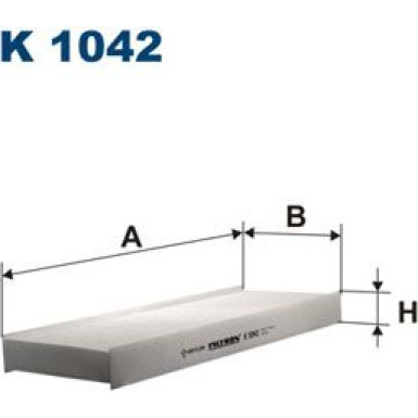 FILTRON Filter, Innenraumluft K 1042