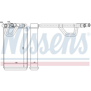 NISSENS Heizkörper 72208