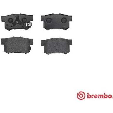 BREMBO Bremsklötze HA | HONDA Accord, CR-V 03-12 | P 28 051