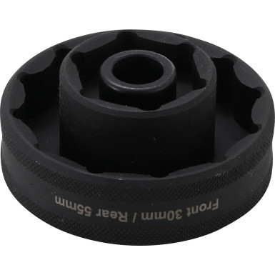 BGS Kraft-Steckschlüssel-Einsatz Sechskant / Zwölfkant | 12,5 mm (1/2"""") | für Ducati Radbefestigung | SW 30 / 55 mm | 6658