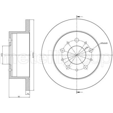 Bremsscheibe HA | CITROEN Jumper,FIAT,PEUGEOT 94 | 800-731 Bremsscheibe HA | CITROEN Jumper,FIAT,PEUGEOT 94 | 800-731