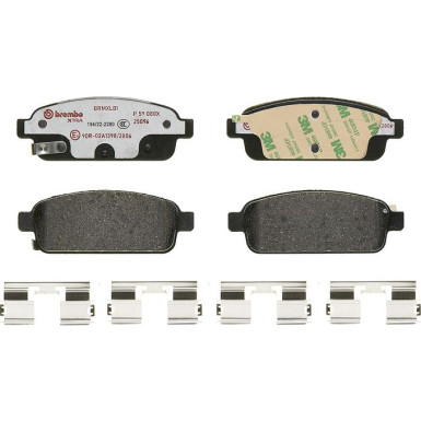 BREMBO Bremsklötze Xtra HA | OPEL Ampera, Astra, Zafira 06 | P 59 080X