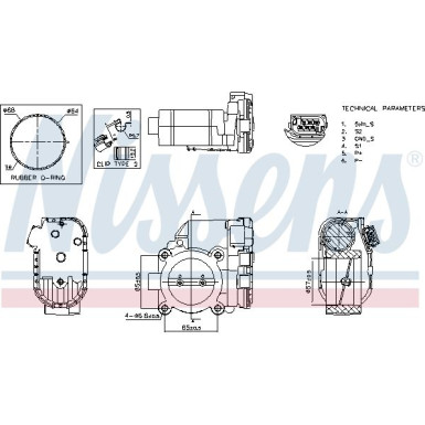 955186 Drosselklappenstutzen ** FIRST FIT **