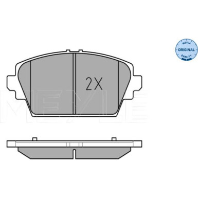 Bremsbelagsatz Nissan P. Primera 02-/Accord 98- Mit Sensor | 025 230 9416/W
