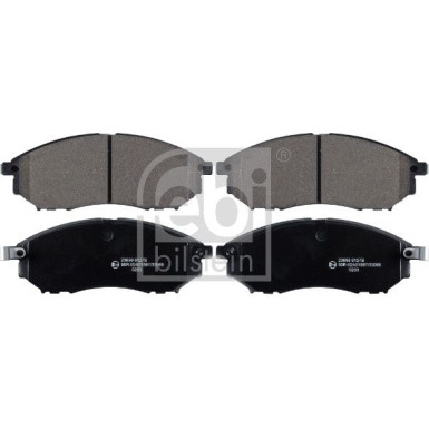 FEBI BILSTEIN Bremsbeläge 116188