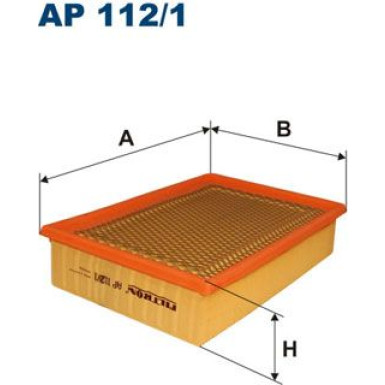 FILTRON Luftfilter | AP 112/1