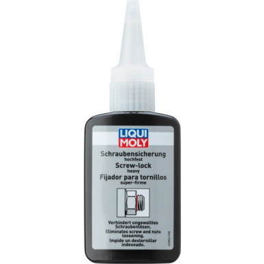 Liqui Moly Schraubensicherung hochfest 50 g | 3804 | 50g Flasche Kunststoff