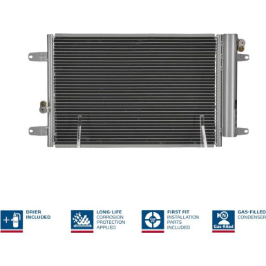 Kondensator PKW FORD Galaxy,VW Sharan 00 FIRST FIT 94575