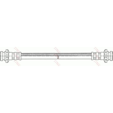 Bremsschlauch HA | NISSAN Micra 98 | PHA213