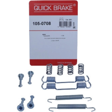 105-0708 Zubehörsatz, Feststellbremsbacken