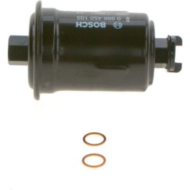 Kraftstofffilter | MITSUBISHI,TOYOTA,DAIHATSU,PROTON | 0 986 450 103