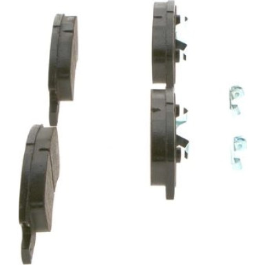 Bremsklötze VA | MITSUBISHI Miarage,Spacestar 12 | 0 986 494 878