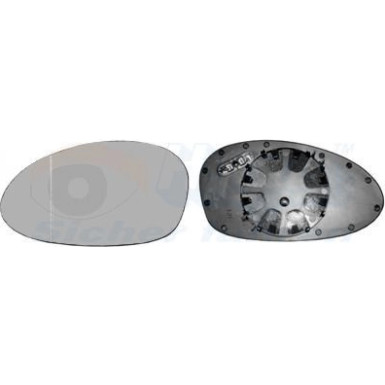 Spiegelglas, Außenspiegel | BMW 3ER E90 asph. OE 51167132735 | 657835