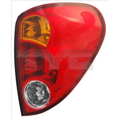 Heckleuchte L O K-PLATTE | MITSUBISHI L200/TRITON 1,04-12,15 | 11-11624-01-2