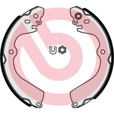 Bremsbackensatz HA NISSAN NV200 10 ESSENTIAL LINE S 56 548