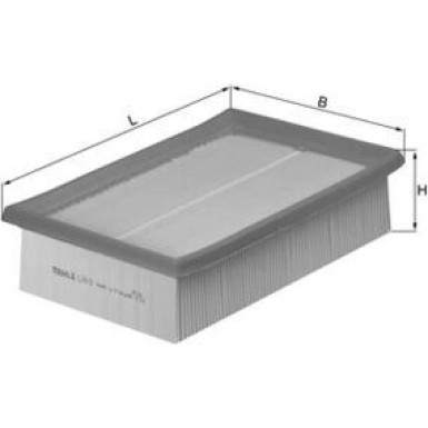 MAHLE Luftfilter MAHLE Luftfilter
