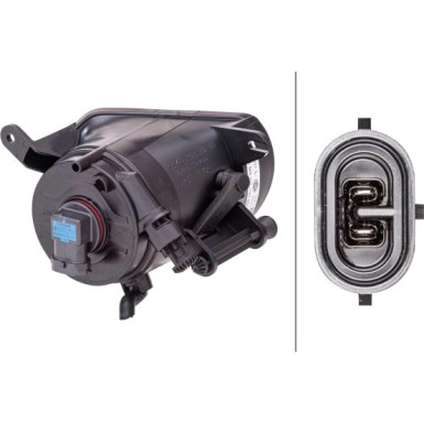 NEBELSCHEINWERFER HELLA | AUDI Q7 06-16 | 1N0 010 327-111