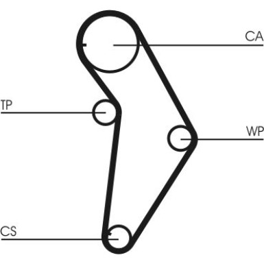 Zahnrimsatz | CT973K1