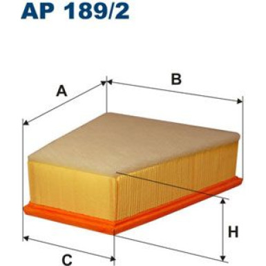 FILTRON Luftfilter | AP 189/2