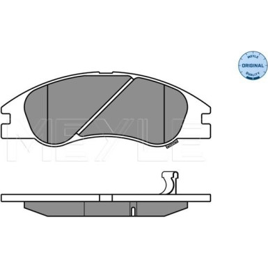 Bremsbelagsatz Kia P. Cerato 04- Mit Sensor | 025 242 1817/W