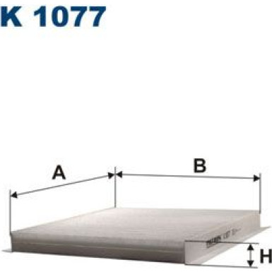 FILTRON Filter, Innenraumluft K 1077 FILTRON Filter, Innenraumluft K 1077