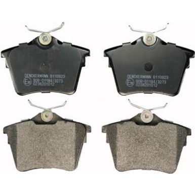 DENCKERMANN Bremsbeläge B110923 DENCKERMANN Bremsbeläge B110923