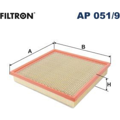 FILTRON Luftfilter AP 051/9 FILTRON Luftfilter AP 051/9