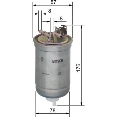 Kraftstofffilter | AUDI,SEAT,SKODA,VW | 0 450 906 267