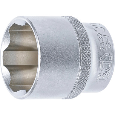 BGS Steckschlüssel-Einsatz Super Lock | Antrieb Innenvierkant 12,5 mm (1/2"""") | SW 30 mm | 2430