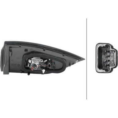 2TZ 011 662-041 Heckleuchte 2TZ 011 662-041 Heckleuchte