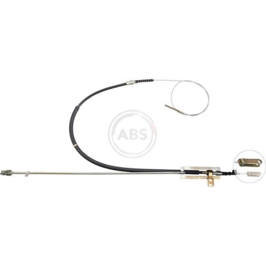 A.B.S. Handbremsseil Seilzug Festellbremse | K12295