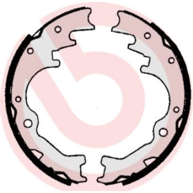 Bremsbackensatz HA MAZDA B-Serie 85-89 ESSENTIAL LINE S 49 517 Bremsbackensatz HA MAZDA B-Serie 85-89 ESSENTIAL LINE S 49 517