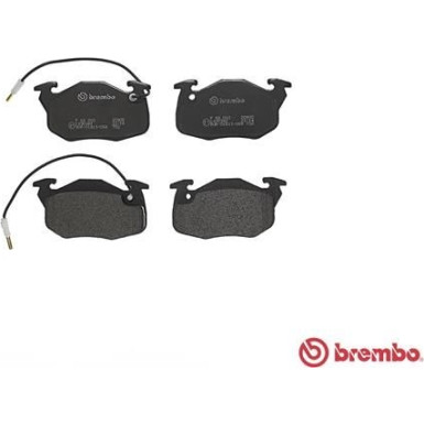 BREMBO Bremsklötze VA | PEUGEOT,RENALT,CITROEN | P 68 010