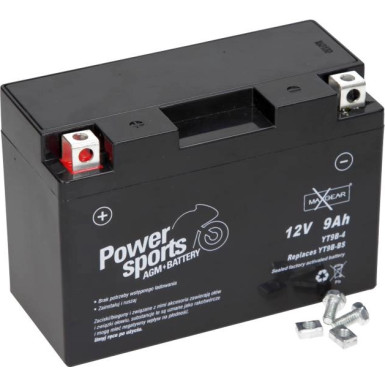 Maxgear Autobatterie Moto. 12V 9Ah/140A L+ (Abmessungen: 150X70X104) | 85-9034