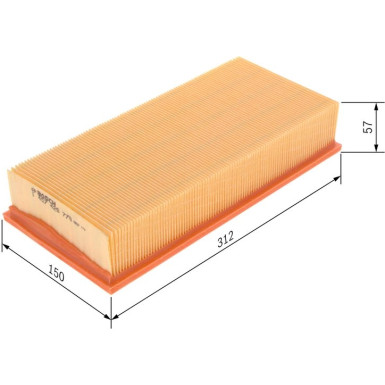 Luftfilter | VOLVO 440,460,480 | 1457429778