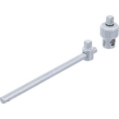 BGS Steckschlüssel-Adapter mit Ratschenfunktion | mit Gleitgriff | Abtrieb 12,5 mm (1/2"""") | 71047