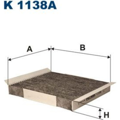 FILTRON Filter, Innenraumluft | K 1138A