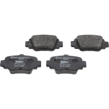 VALEO Bremsbeläge 301642