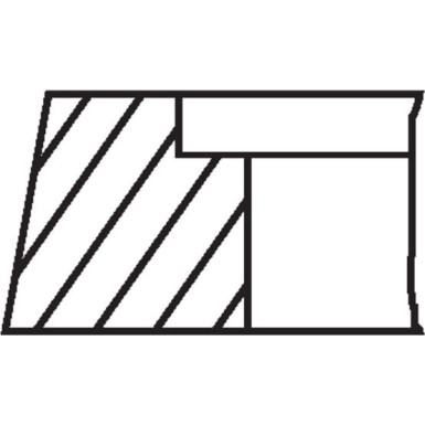 Kolbenringsatz | 030 31 N0