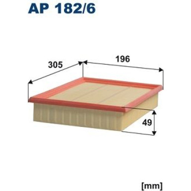 FILTRON Luftfilter AP 182/6