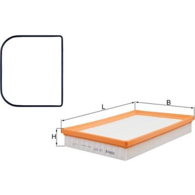 MAHLE Luftfilter MAHLE Luftfilter