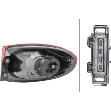 2SD 009 691-091 Heckleuchte