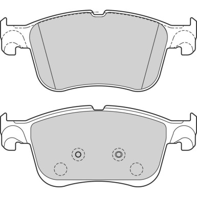 VALEO Bremsbeläge 302729