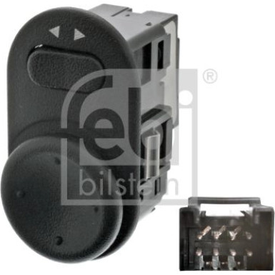 FEBI BILSTEIN Schalter, Spiegelverstellung | 40477