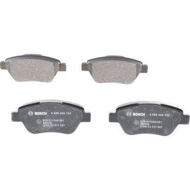 Bremsklötze | FIAT,LANCIA | 0 986 494 132